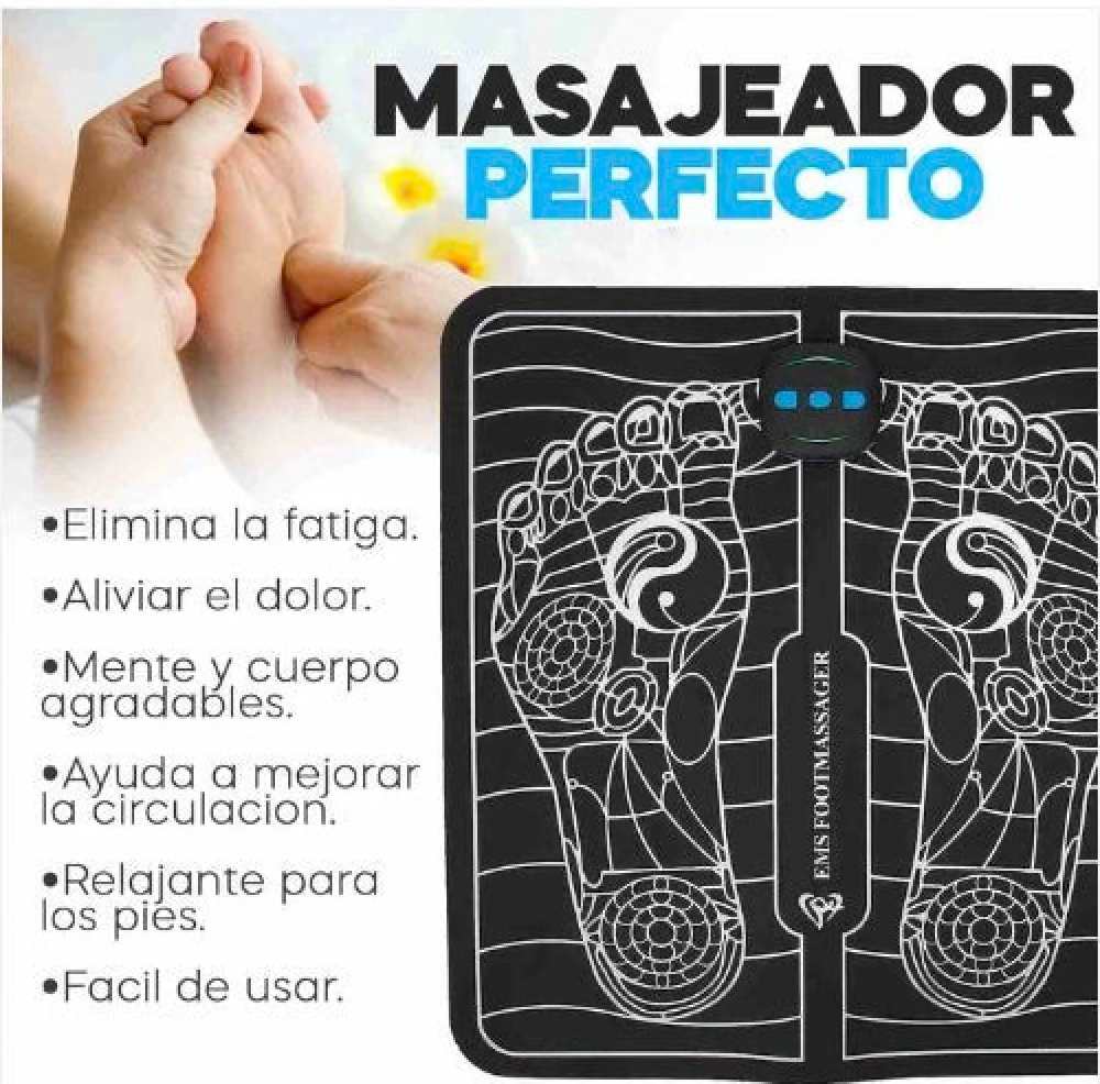 Masajeador estimulador de pies