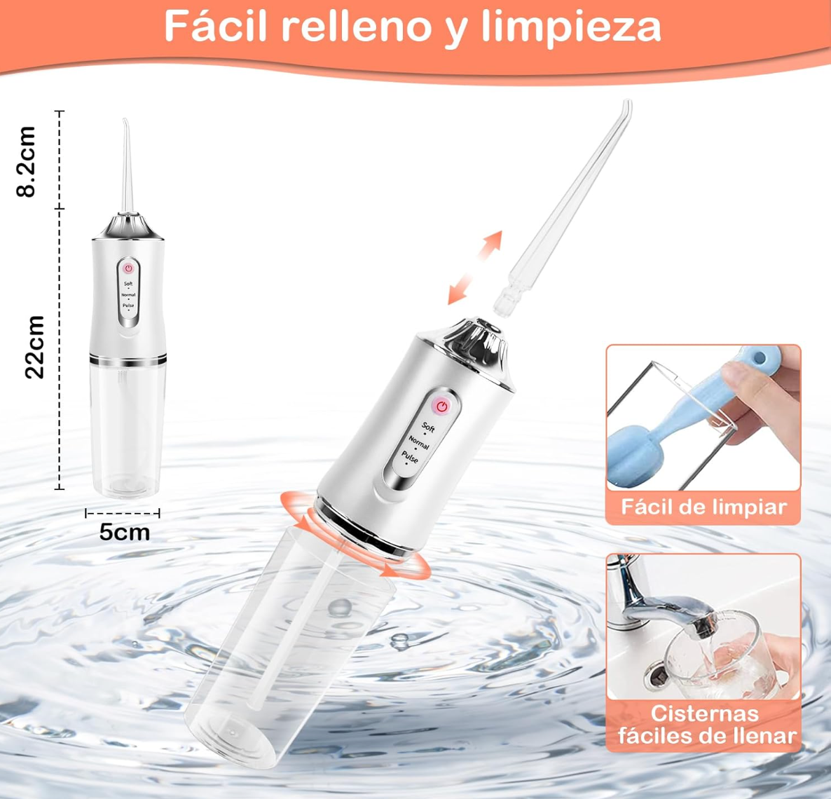 Irrigador Dental Portátil