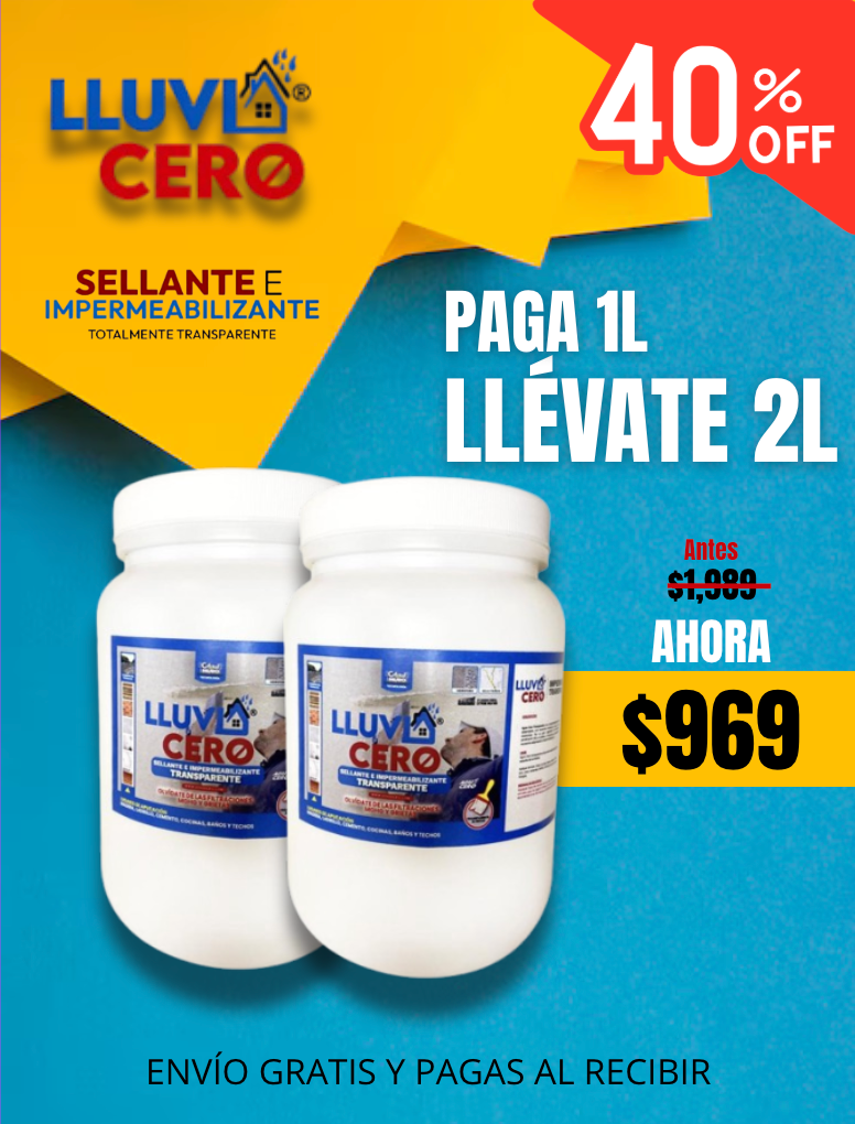 Lluvia Cero Impermeabilizante 2,000ml