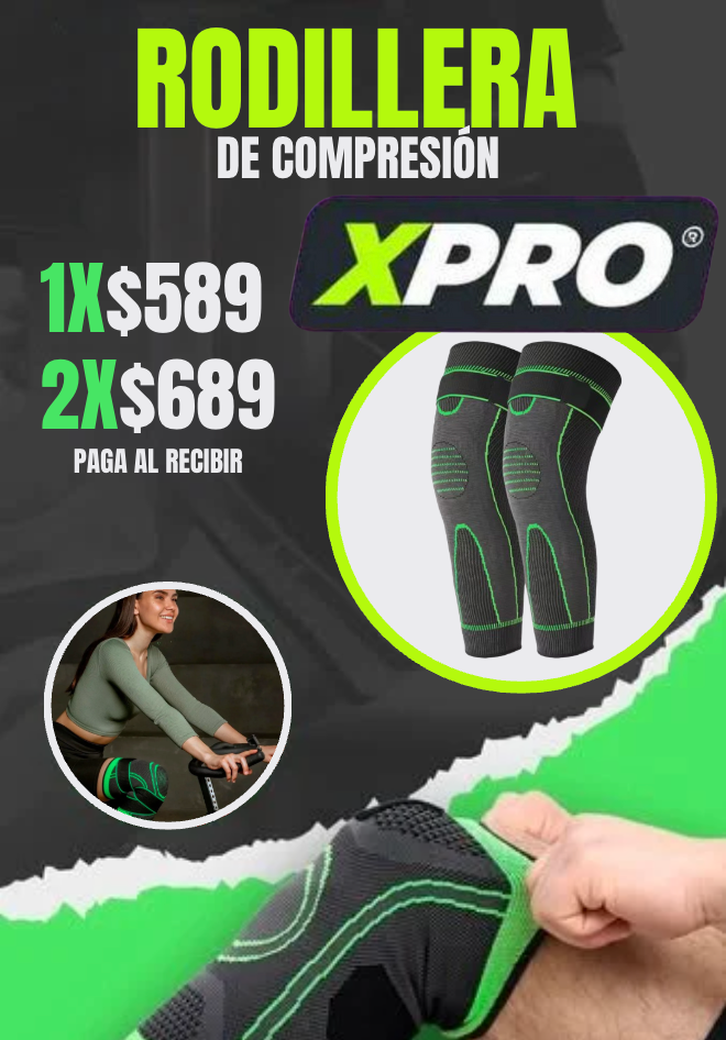 Rodillera de compresión XPRO