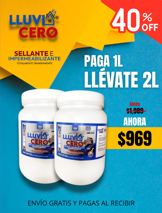 Lluvia Cero Impermeabilizante 2,000ml
