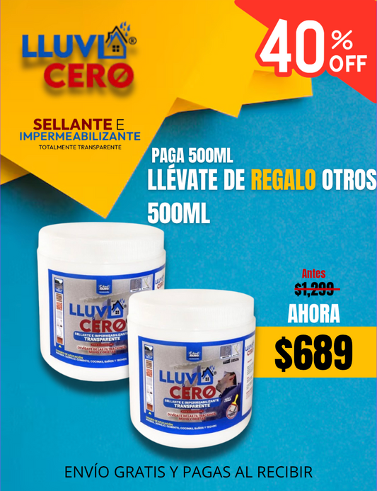 Lluvia Cero Impermeabilizante 1000ml