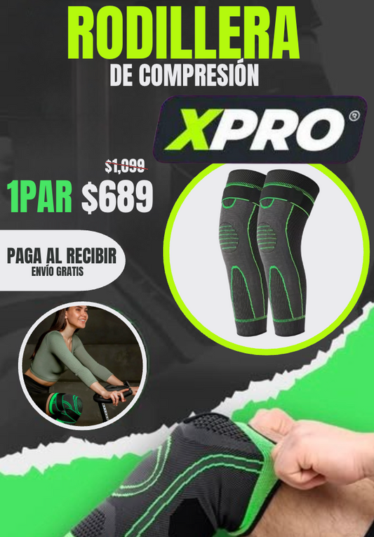Par de Rodilleras de compresión XPRO